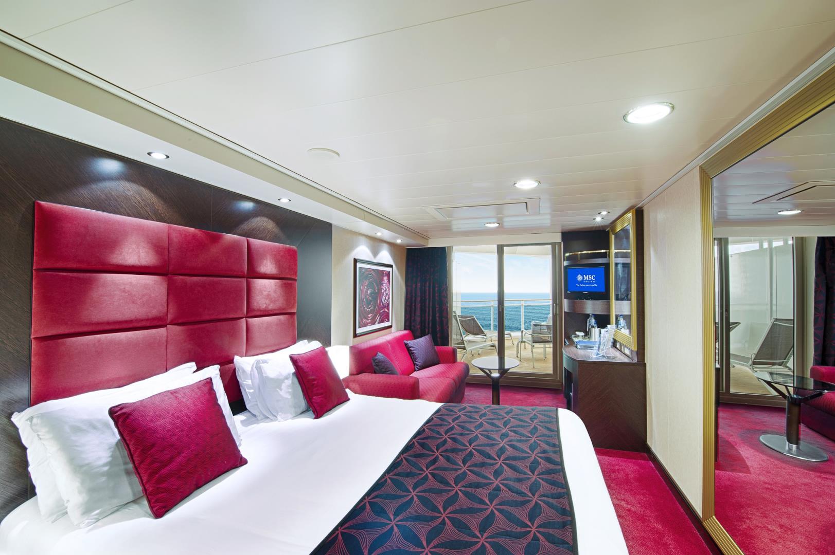 MSC Divina, Balcony Cabin